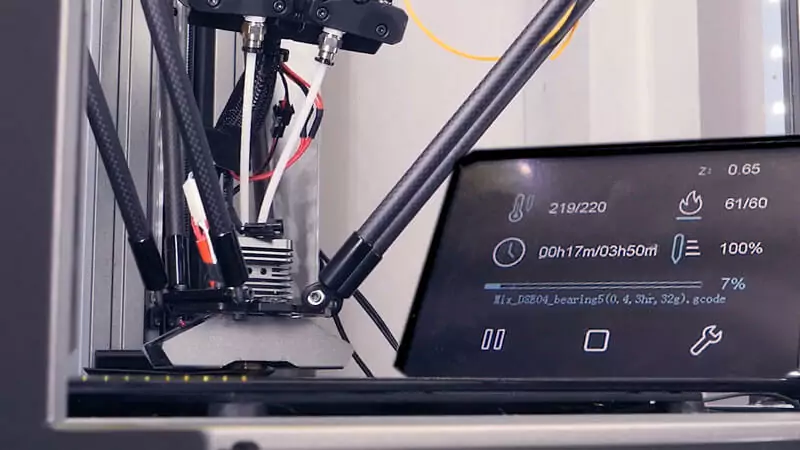 Dual Material Desktop 3D Printer Smart filament run out sensor