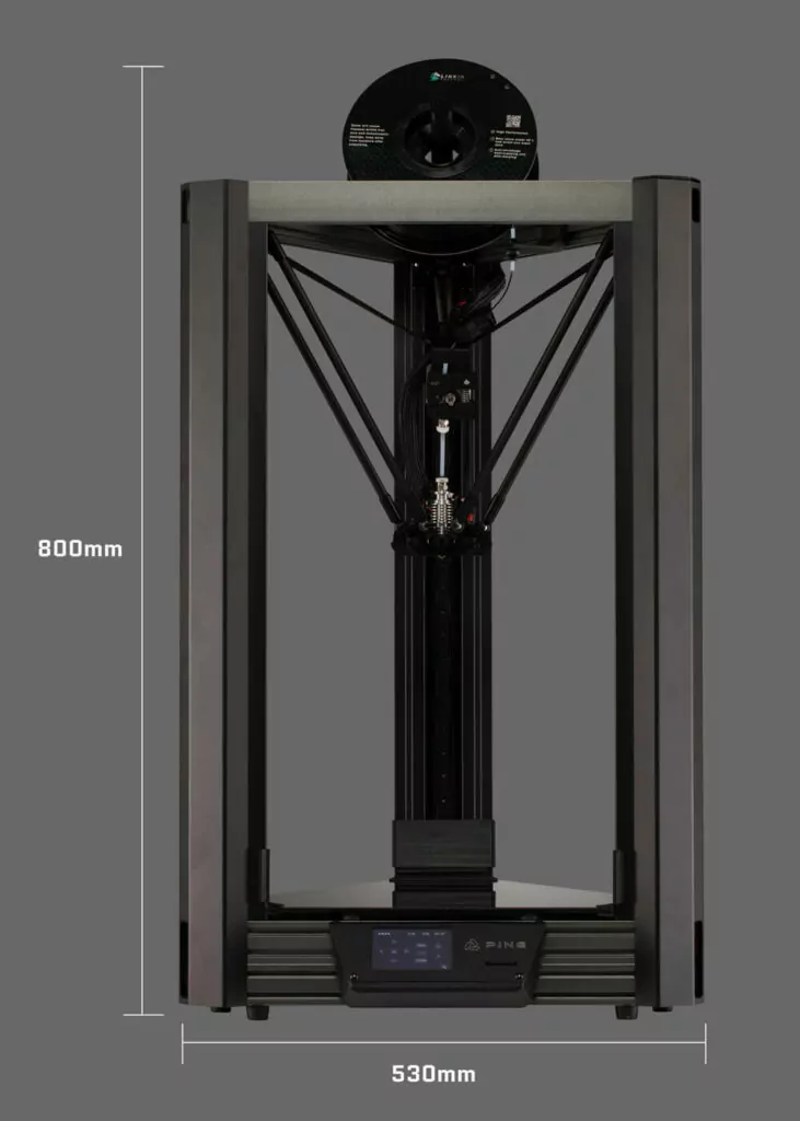 Single Material Desktop 3D Printer Specification P300