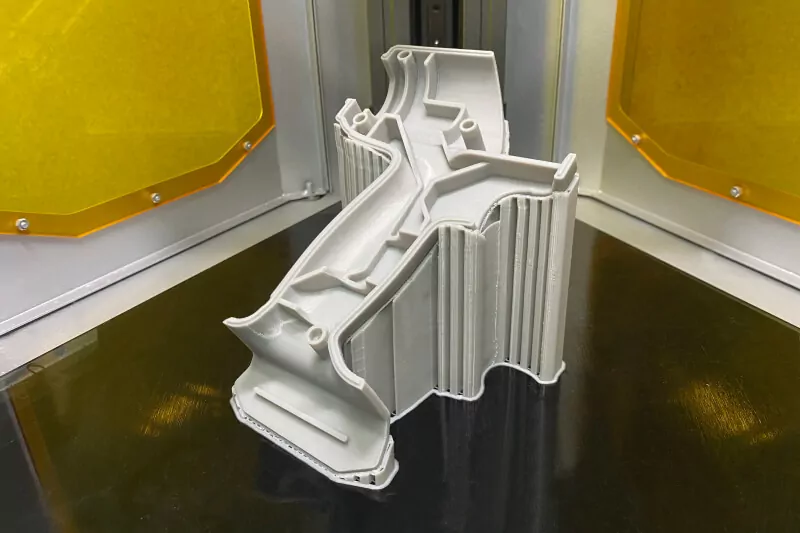 Why can’t you get a clean breakaway with a single material 3D printer? 