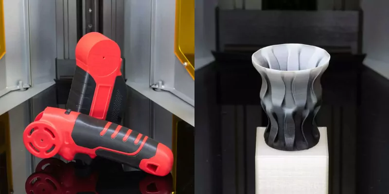 Smooth color & texture changes in your 3D printed design